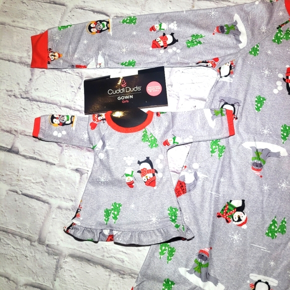 Cuddl Duds Penguin and Friends Night Gown & Doll Set - Picture 4 of 4